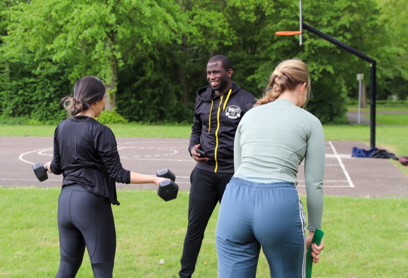 Outdoor training in een stimulerende omgeving